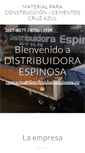 Mobile Screenshot of distribuidoraespinosa.com